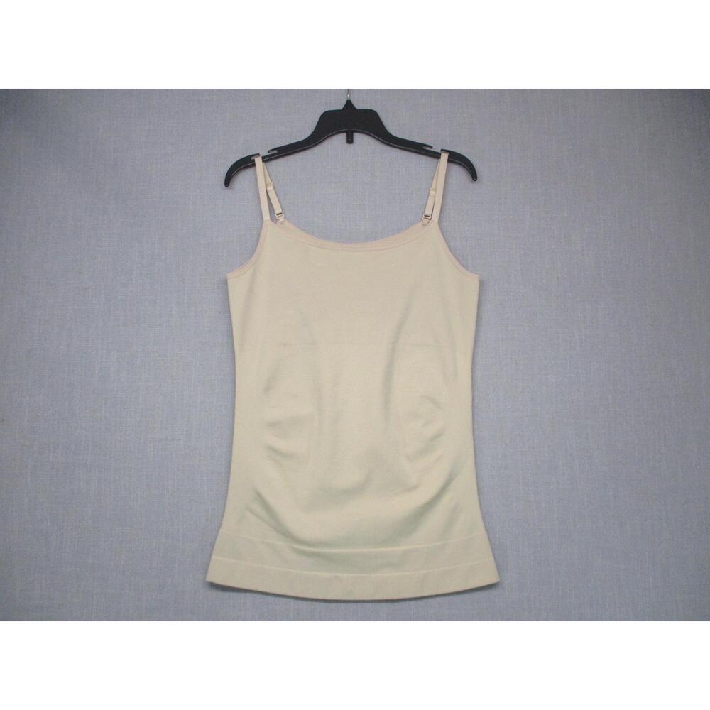 Beige Lightweight Stretch Shapewear Minimalist Camisole Top Womens Size 2XL